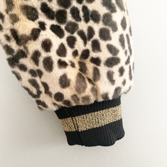 RARE Guess Los Angeles Cheetah Bomber Jacket NWT - Picture 13 of 16